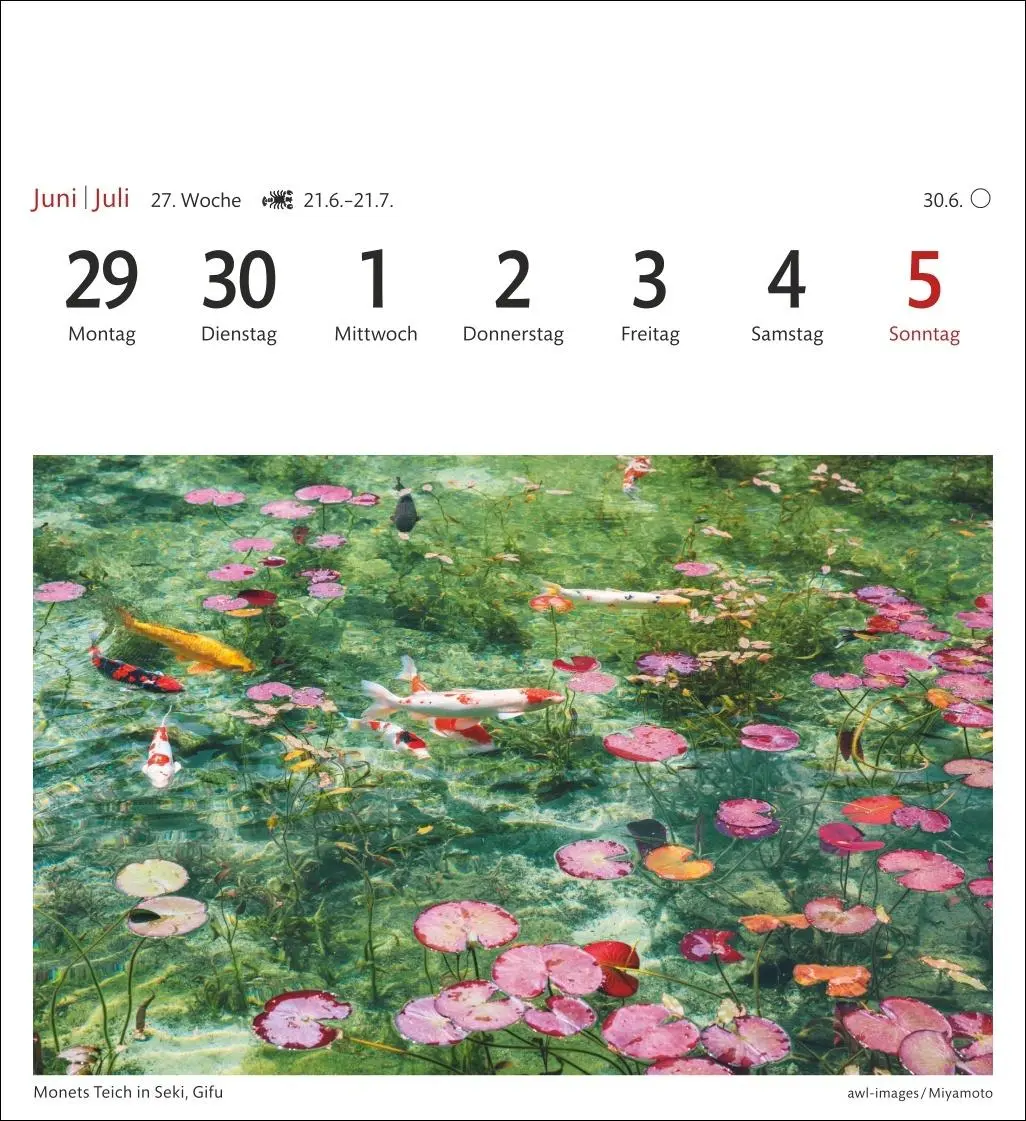 Bild: 9783840036743 | Japan Sehnsuchtskalender 2026 - Wochenkalender mit 53 Postkarten