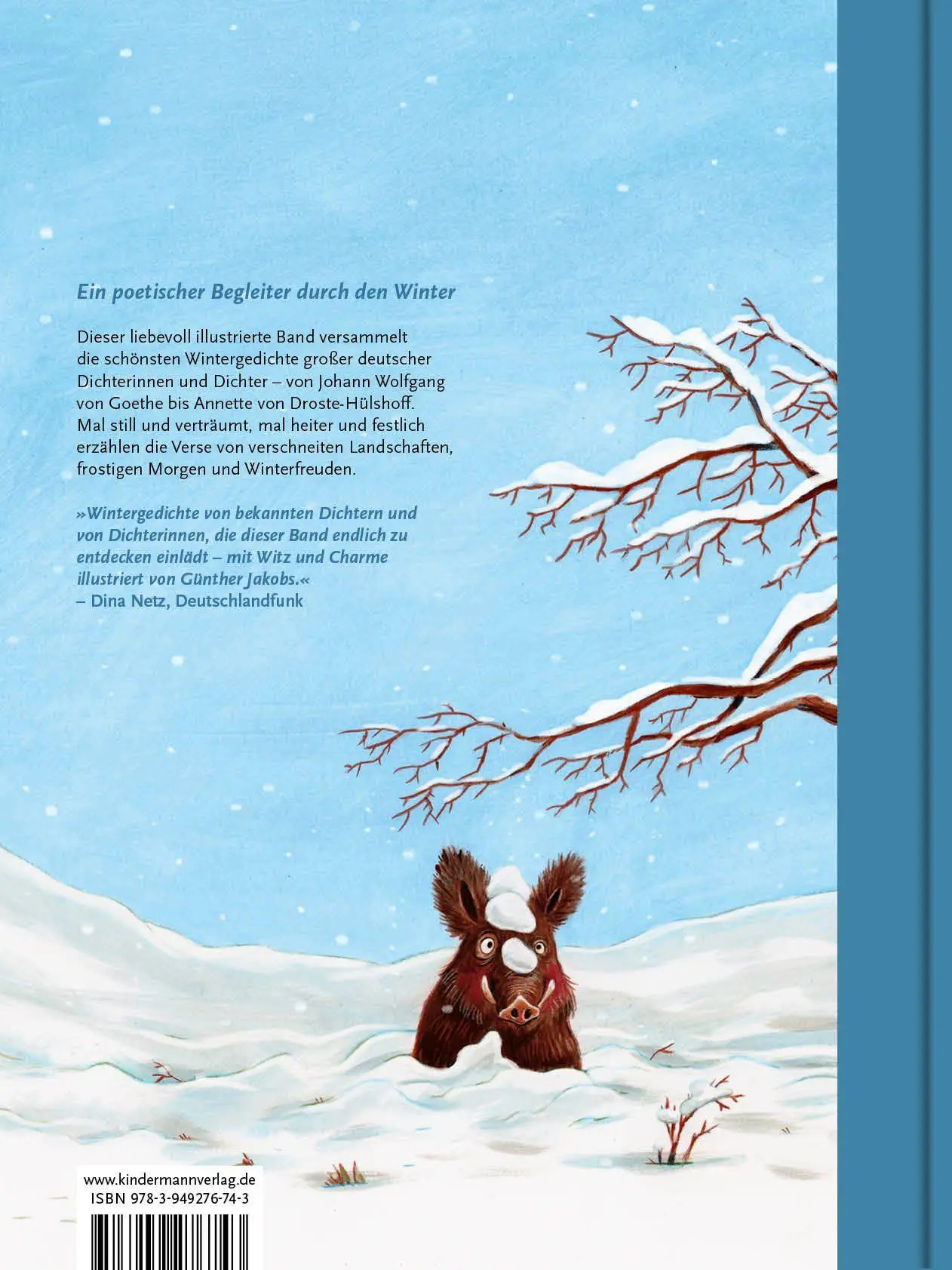 Autor: 9783949276743 | Erster Schnee | Die schönsten Wintergedichte | Günther Jakobs | Buch