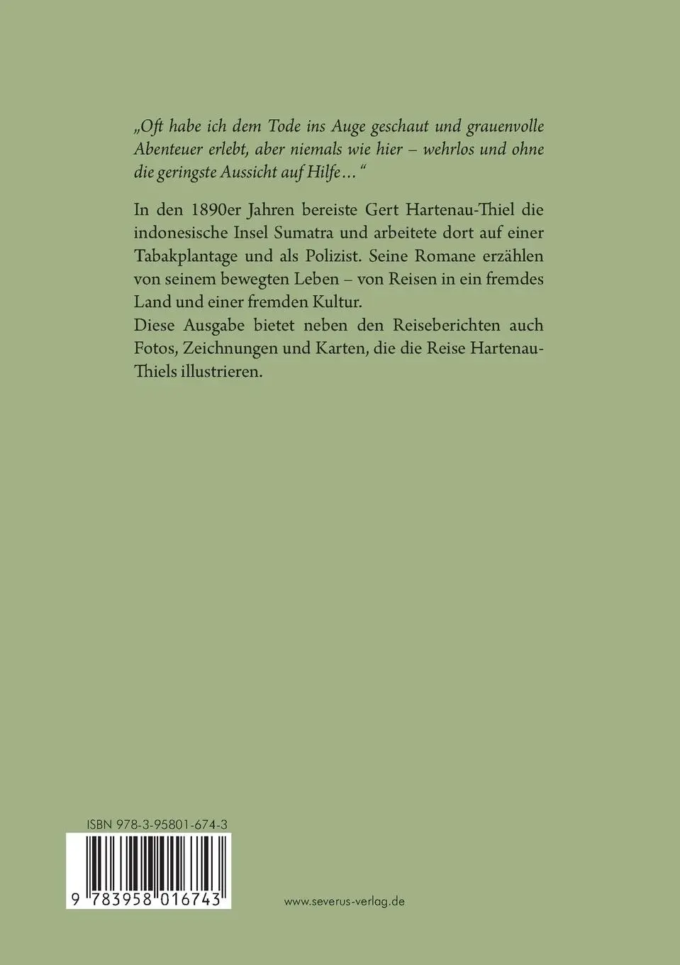 Rückseite: 9783958016743 | Im Reiche des Königstigers | Pflanzergeschichten aus Sumatra | Buch