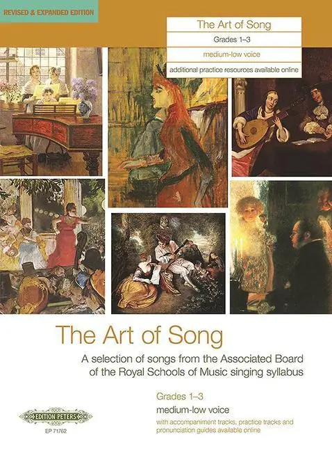 Cover: 9790577086743 | The Art of Song - Grades 1-3, mittlere/tiefe Stimme | VARIOUS | Buch
