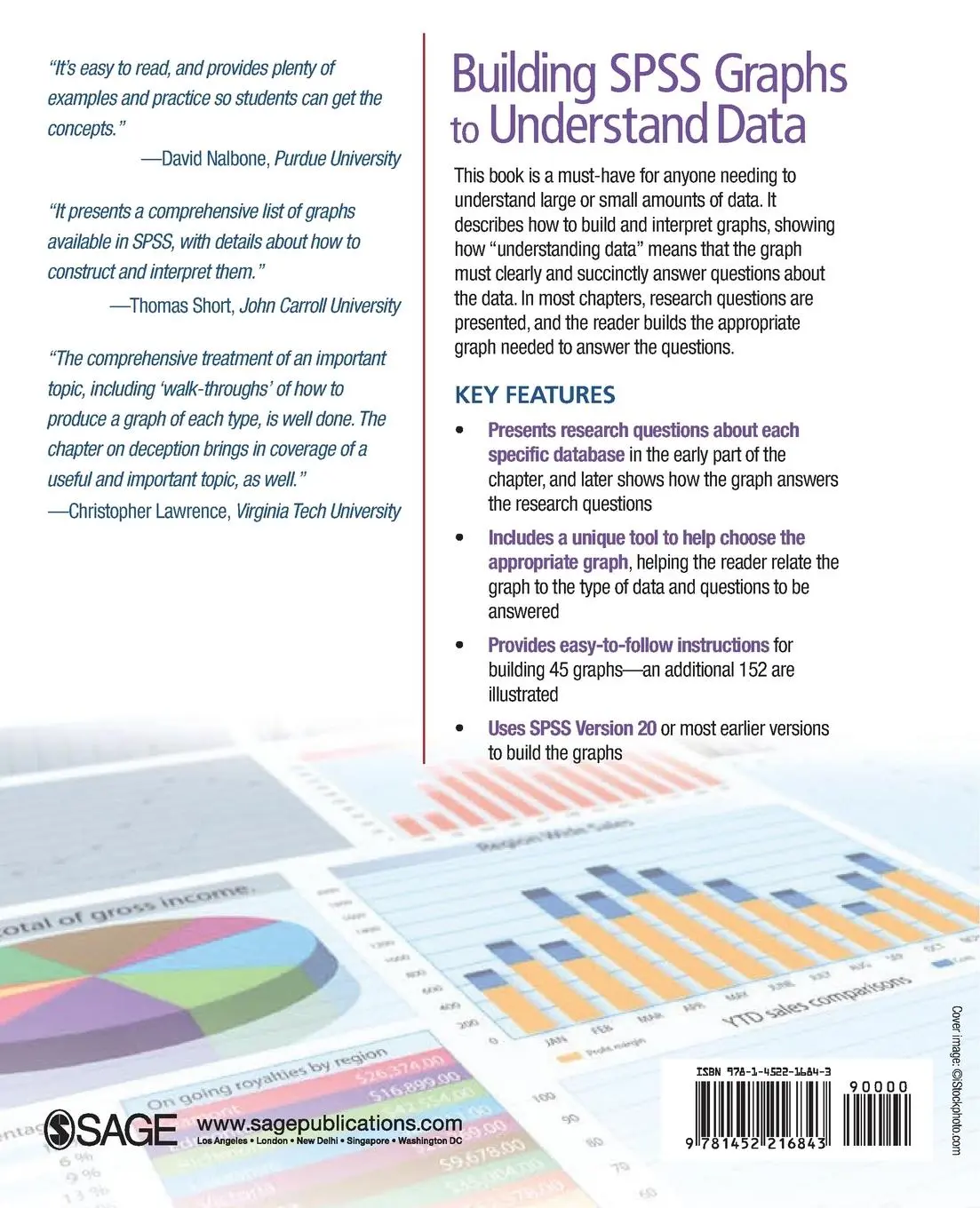 Rückseite: 9781452216843 | Building SPSS Graphs to Understand Data | James O. Aldrich (u. a.)