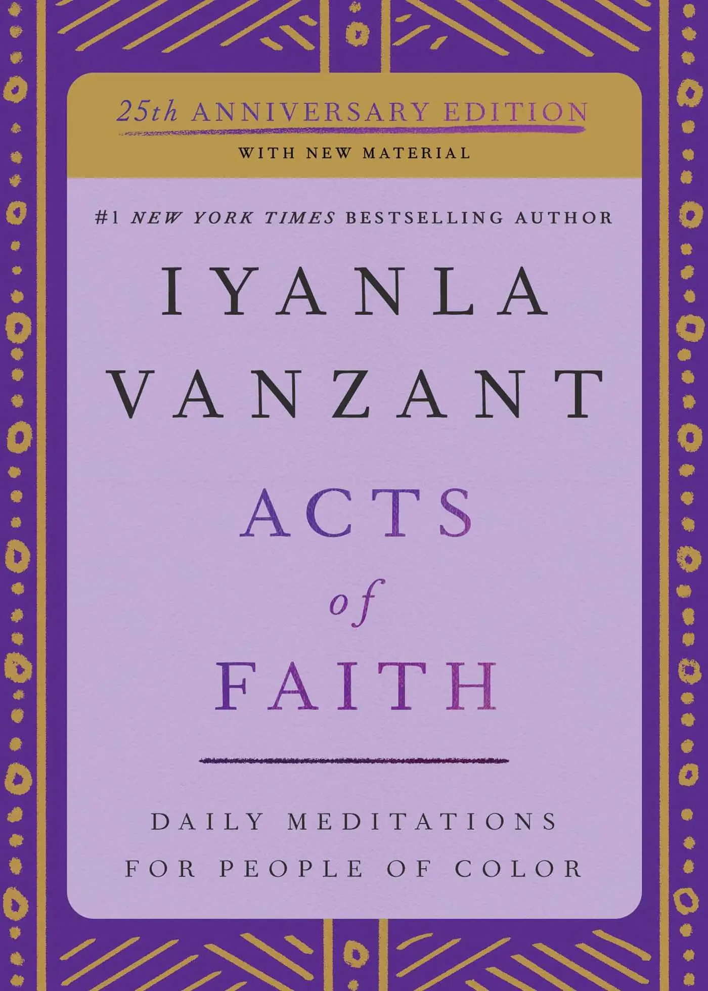 Cover: 9781982106843 | Acts of Faith | 25th Anniversary Edition | Iyanla Vanzant | Buch