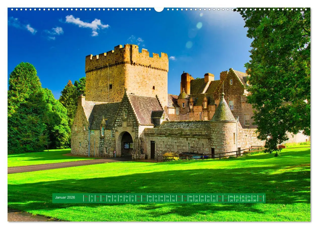 Bild: 9783457686843 | Schottlands Burgen und Schlösser (hochwertiger Premium Wandkalender...