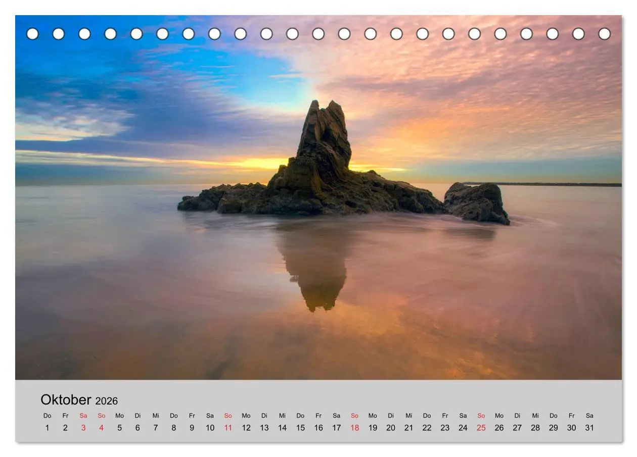 Bild: 9783457826843 | Am Meer. Sehnsucht Wasser (Tischkalender 2026 DIN A5 quer),...