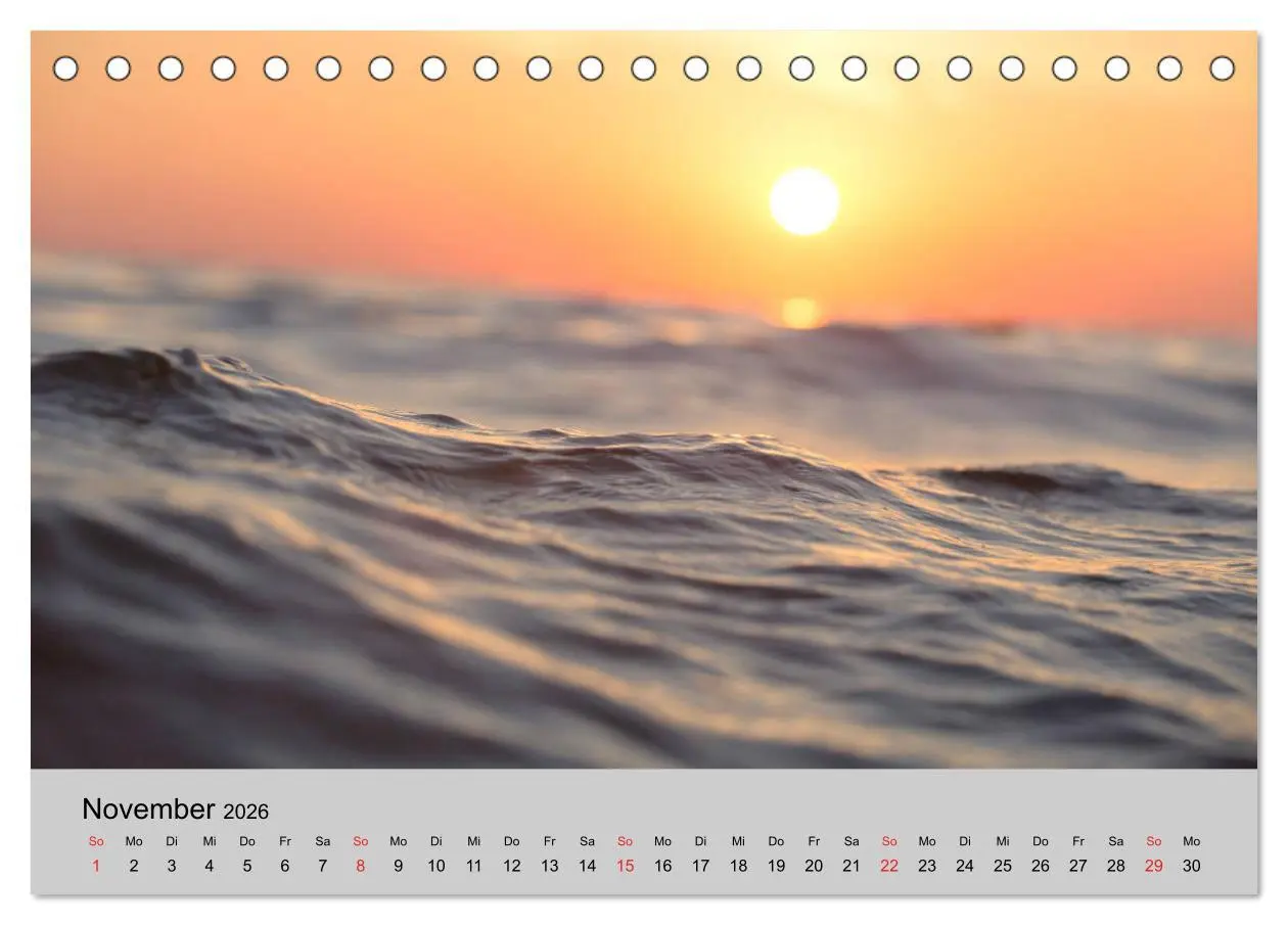 Bild: 9783457826843 | Am Meer. Sehnsucht Wasser (Tischkalender 2026 DIN A5 quer),...