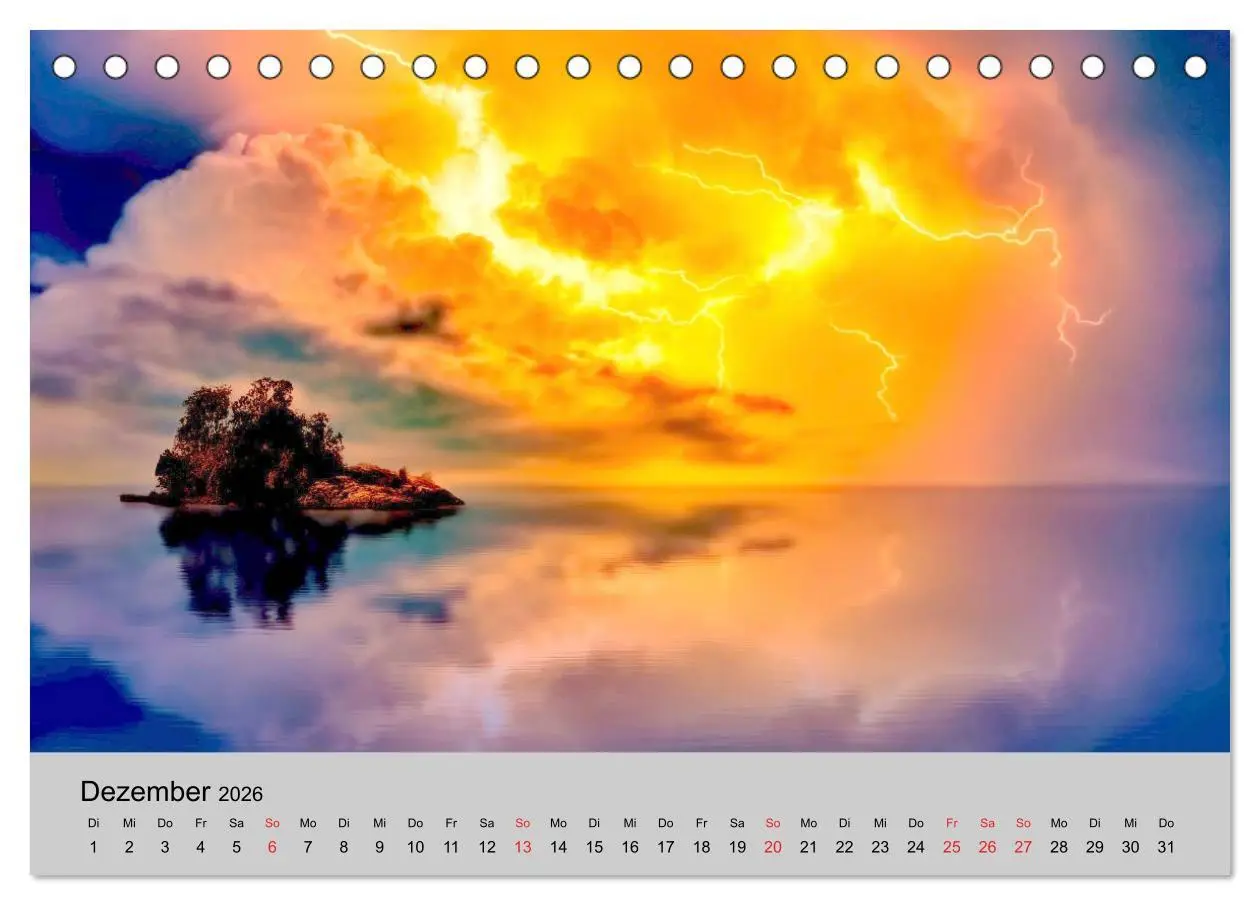 Bild: 9783457826843 | Am Meer. Sehnsucht Wasser (Tischkalender 2026 DIN A5 quer),...