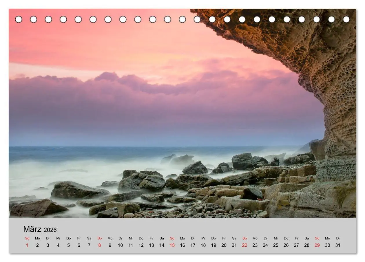 Bild: 9783457826843 | Am Meer. Sehnsucht Wasser (Tischkalender 2026 DIN A5 quer),...
