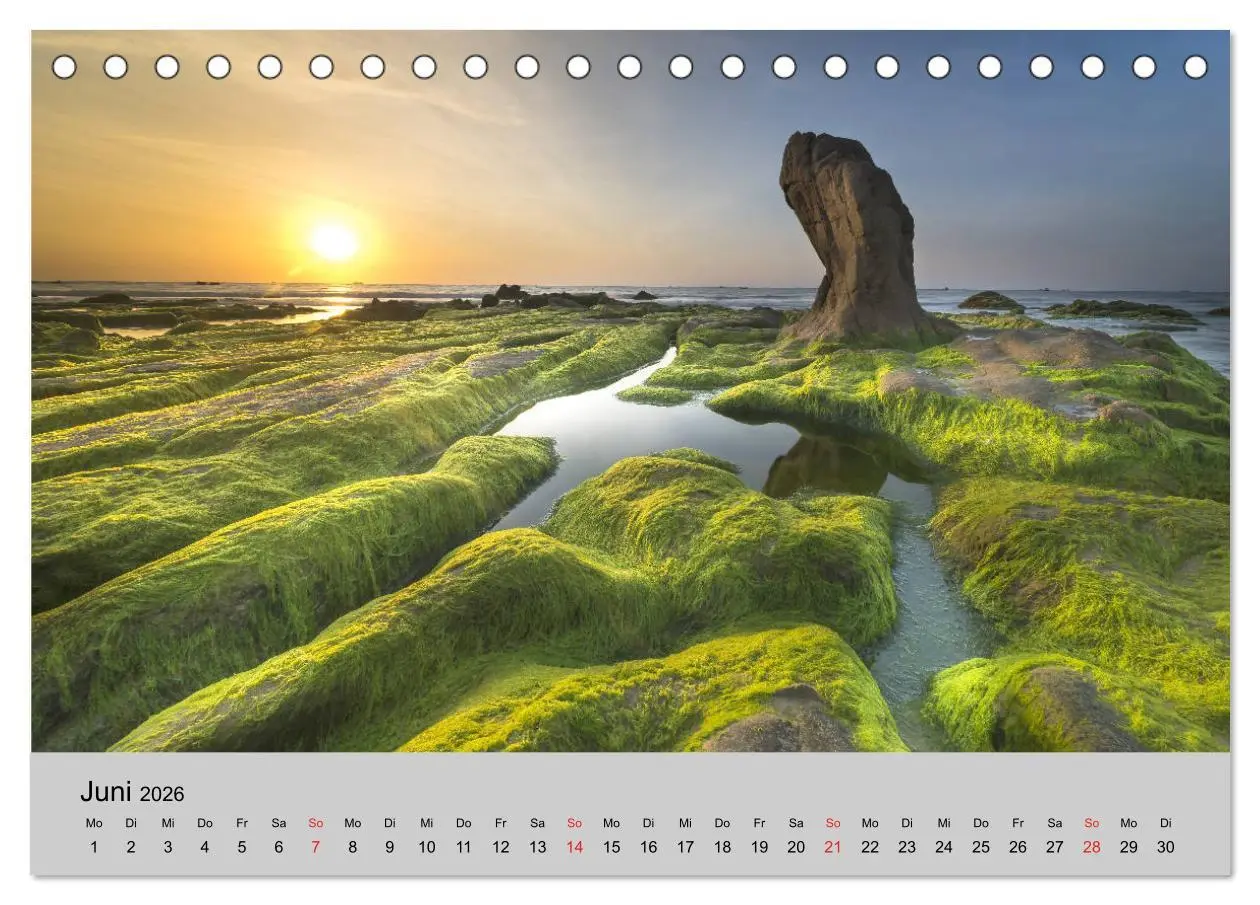 Bild: 9783457826843 | Am Meer. Sehnsucht Wasser (Tischkalender 2026 DIN A5 quer),...