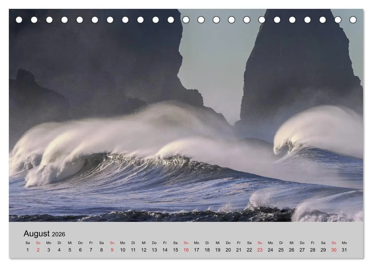 Bild: 9783457826843 | Am Meer. Sehnsucht Wasser (Tischkalender 2026 DIN A5 quer),...
