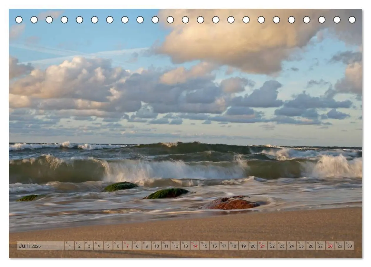 Bild: 9783516226843 | Sonne, Mond und Wolken (Tischkalender 2026 DIN A5 quer), CALVENDO...