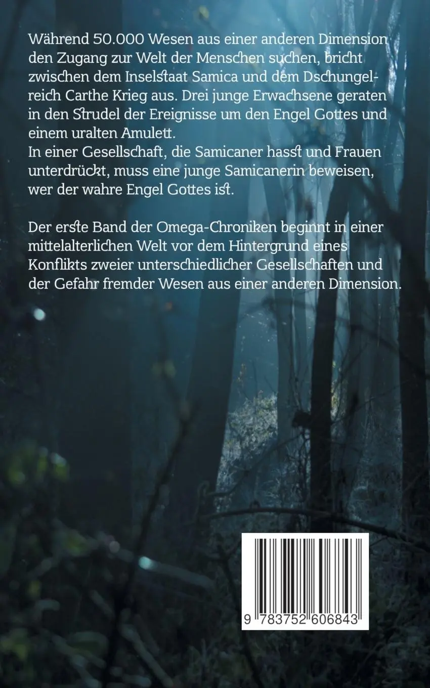 Rückseite: 9783752606843 | Omega - Der Engel Gottes | Mark Bannstorm | Taschenbuch | 322 S.