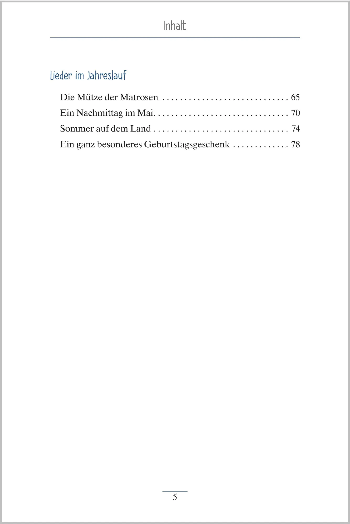 Bild: 9783948106843 | Liedergeschichten | Birgit Ebbert | Taschenbuch | 80 S. | Deutsch