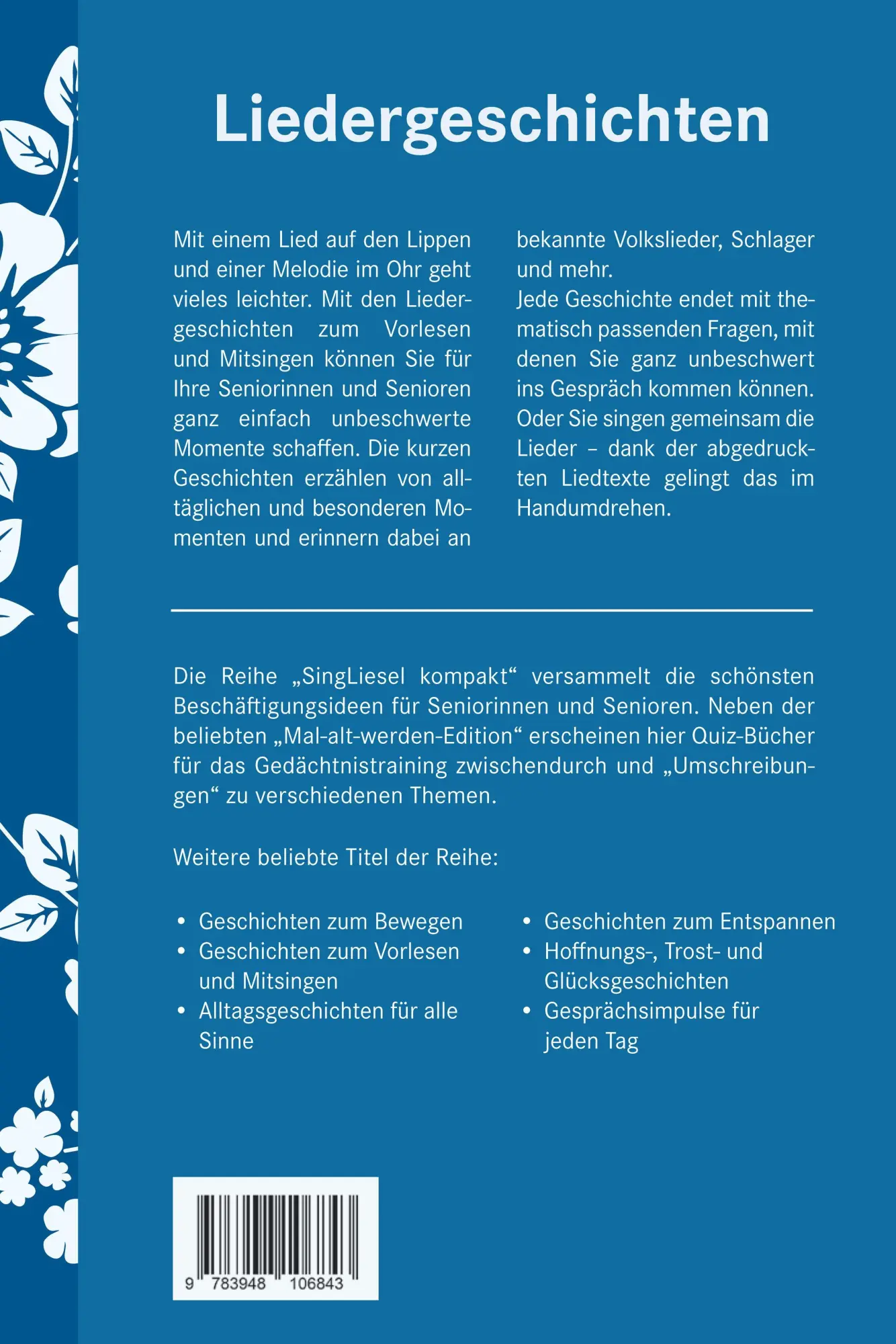 Bild: 9783948106843 | Liedergeschichten | Birgit Ebbert | Taschenbuch | 80 S. | Deutsch
