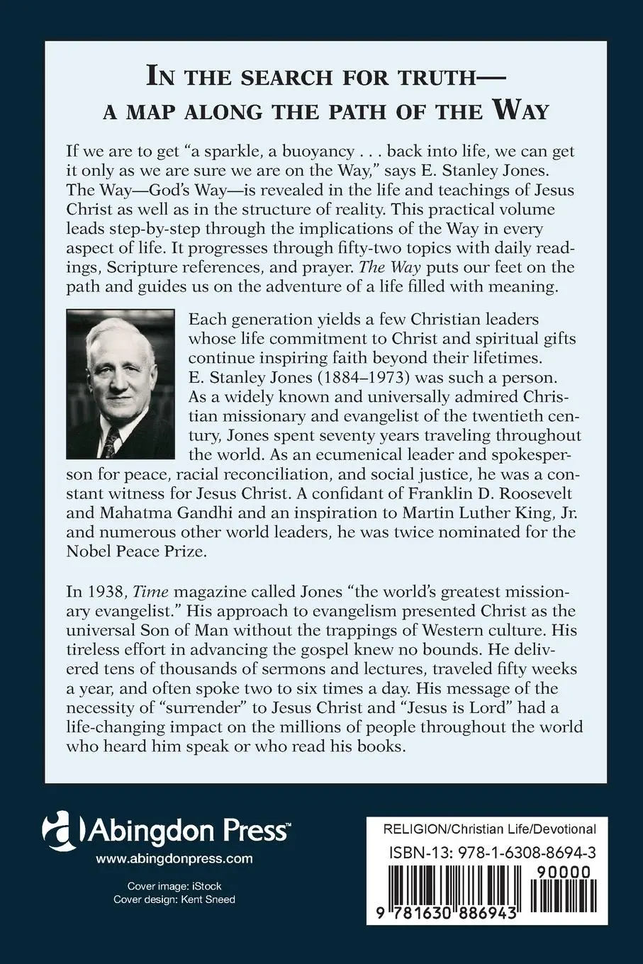 Rückseite: 9781630886943 | The Way | 364 Daily Devotions | E Stanley Jones | Taschenbuch | 2015