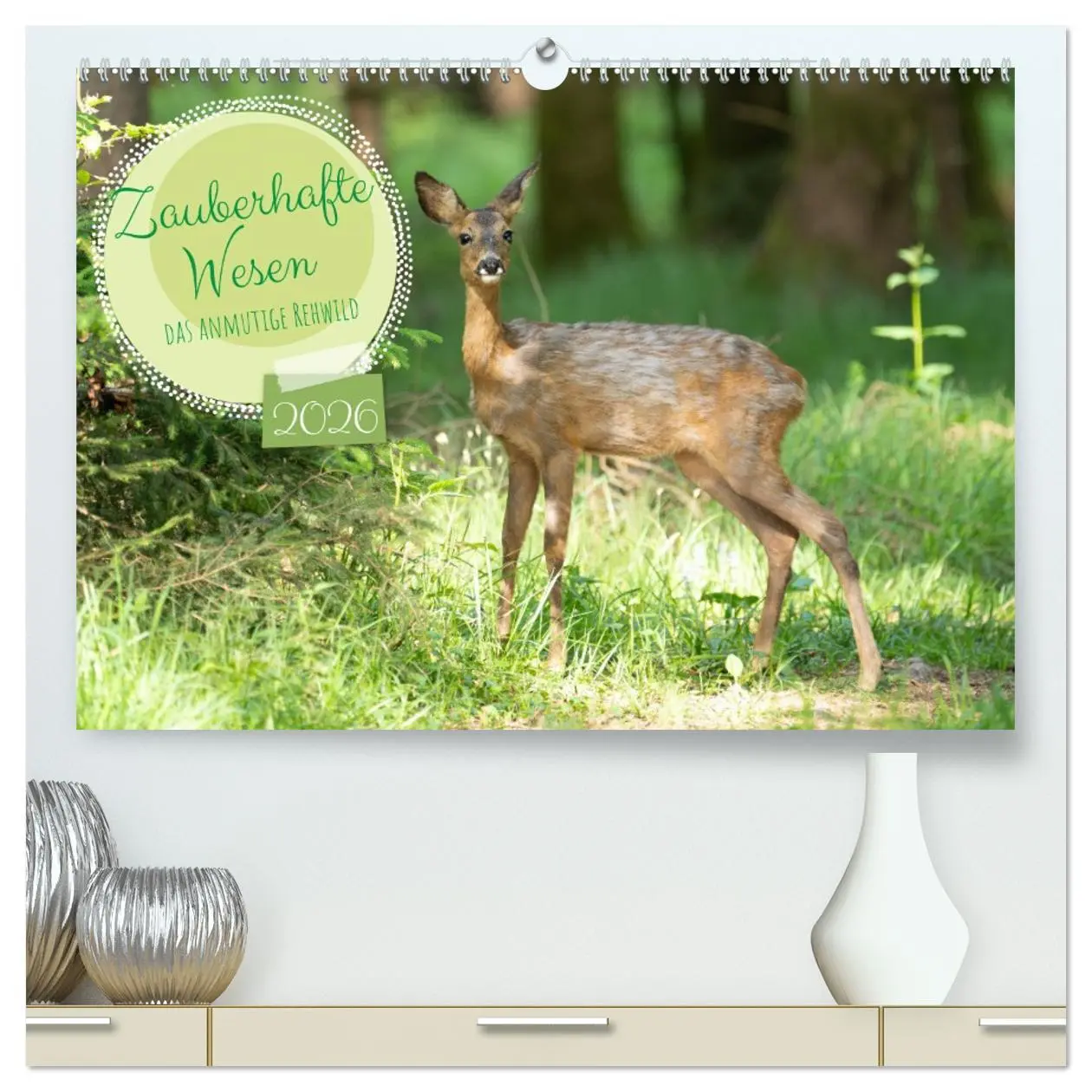 Cover: 9783457366943 | Zauberhafte Wesen - anmutiges Rehwild (hochwertiger Premium...