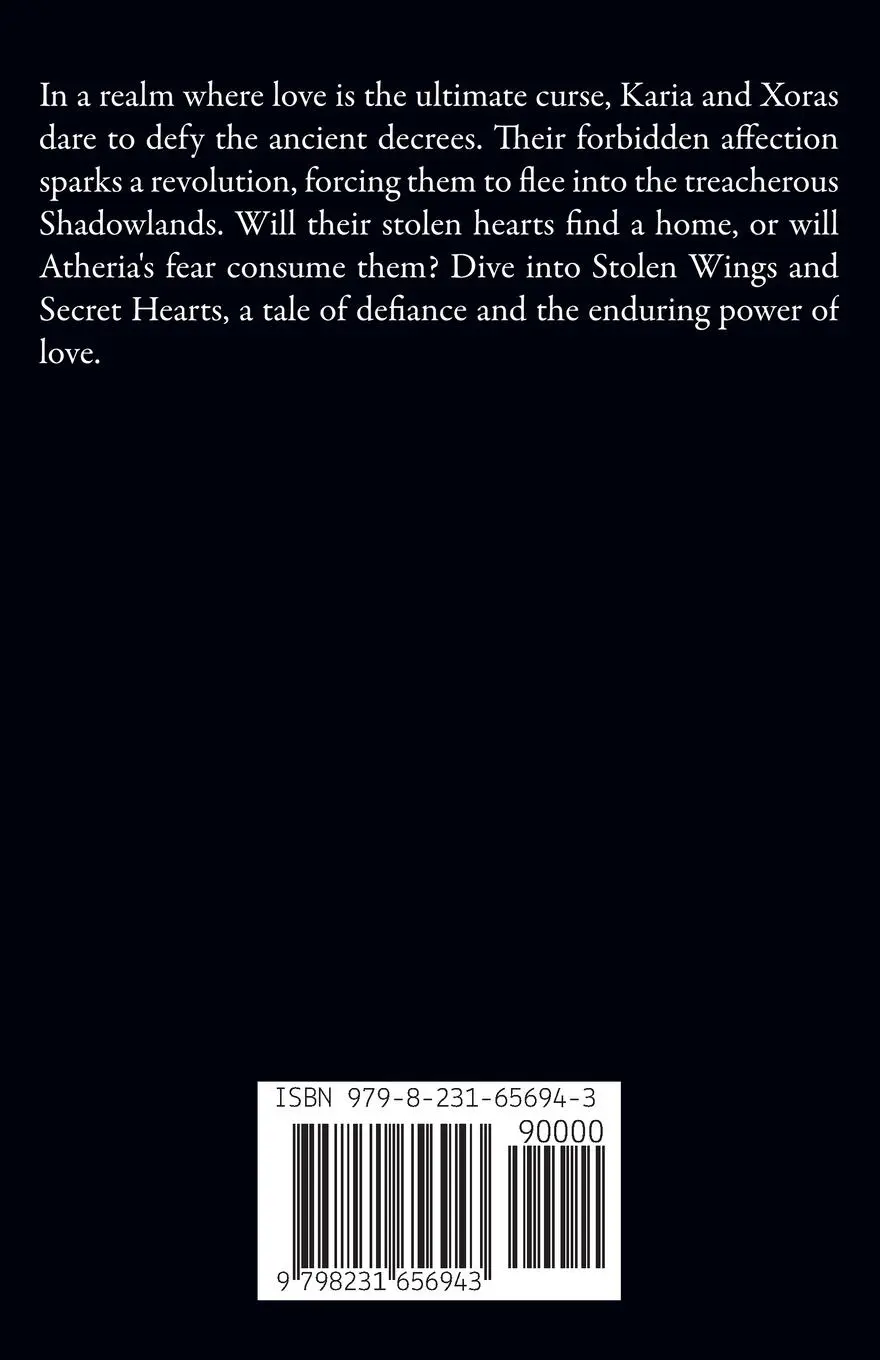 Rückseite: 9798231656943 | Stolen Wings and Secret Hearts | Sheron Kay | Taschenbuch | Englisch