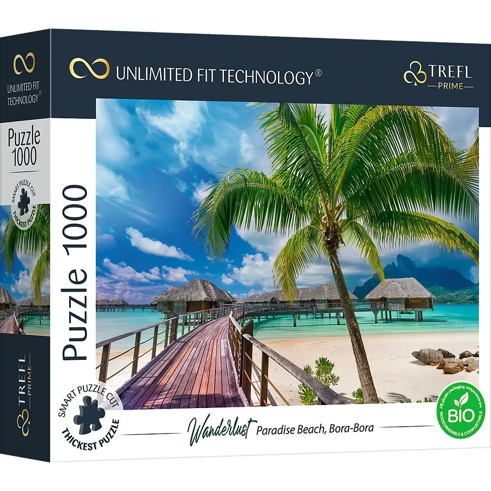 Cover: 5900511107043 | UFT Puzzle 1000 - Wanderlust: Paradise Beach, Bora-Bora | Spiel | 2023