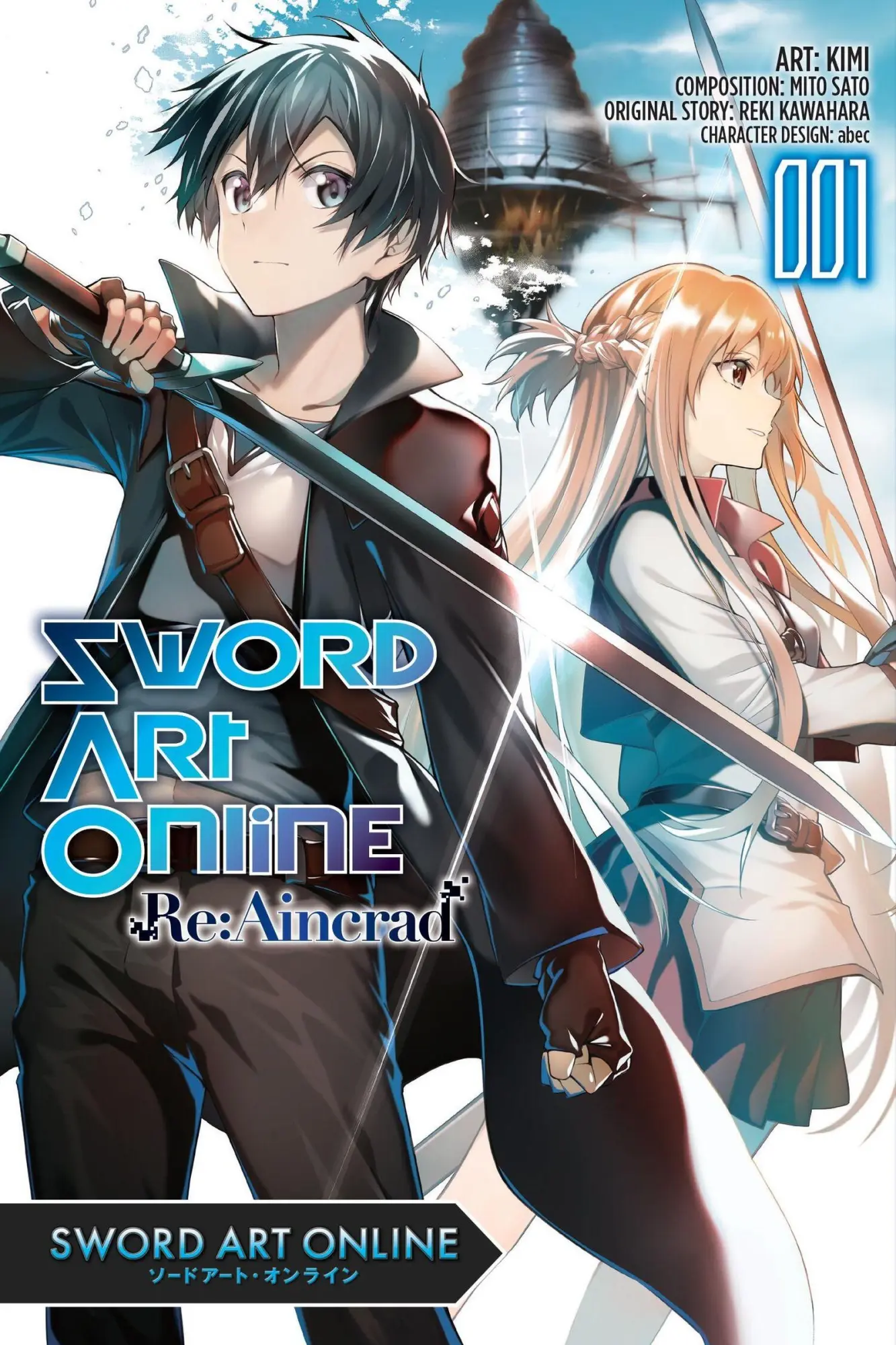 Cover: 9781975397043 | Sword Art Online Re | Aincrad, Vol. 1 (manga) | Abec (u. a.) | Buch
