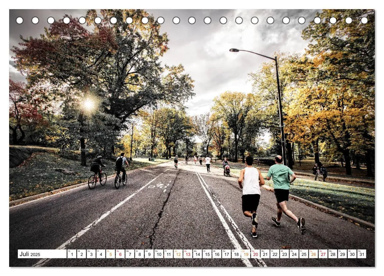 Bild: 9783435097043 | Jogging - Spaß am Laufen (Tischkalender 2025 DIN A5 quer), CALVENDO...