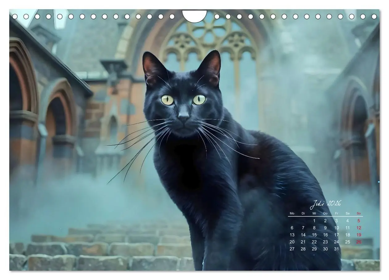 Bild: 9783457257043 | Schattenkuss - Tiere in den Armen der Nacht (Wandkalender 2026 DIN...