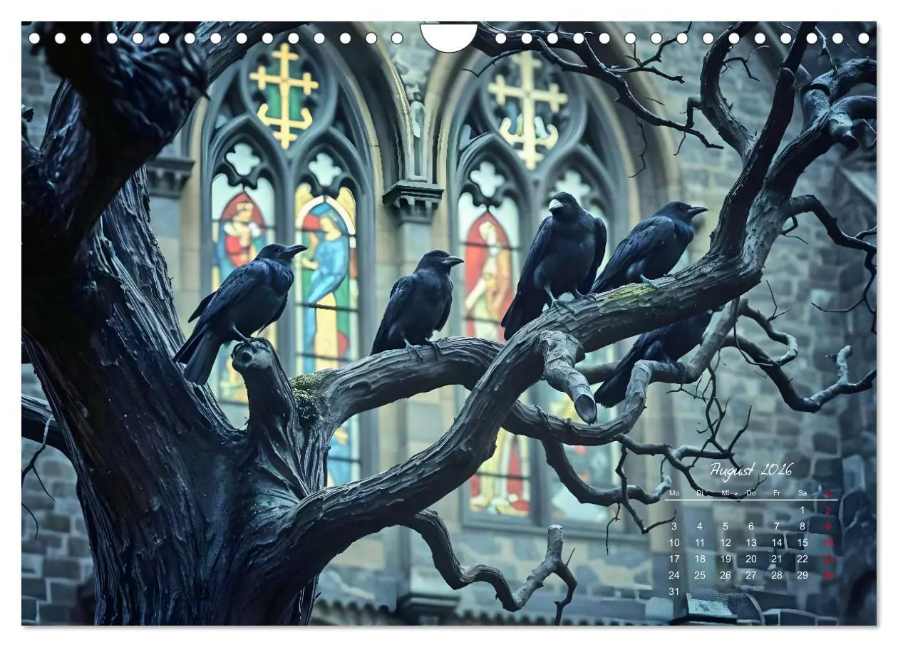 Bild: 9783457257043 | Schattenkuss - Tiere in den Armen der Nacht (Wandkalender 2026 DIN...