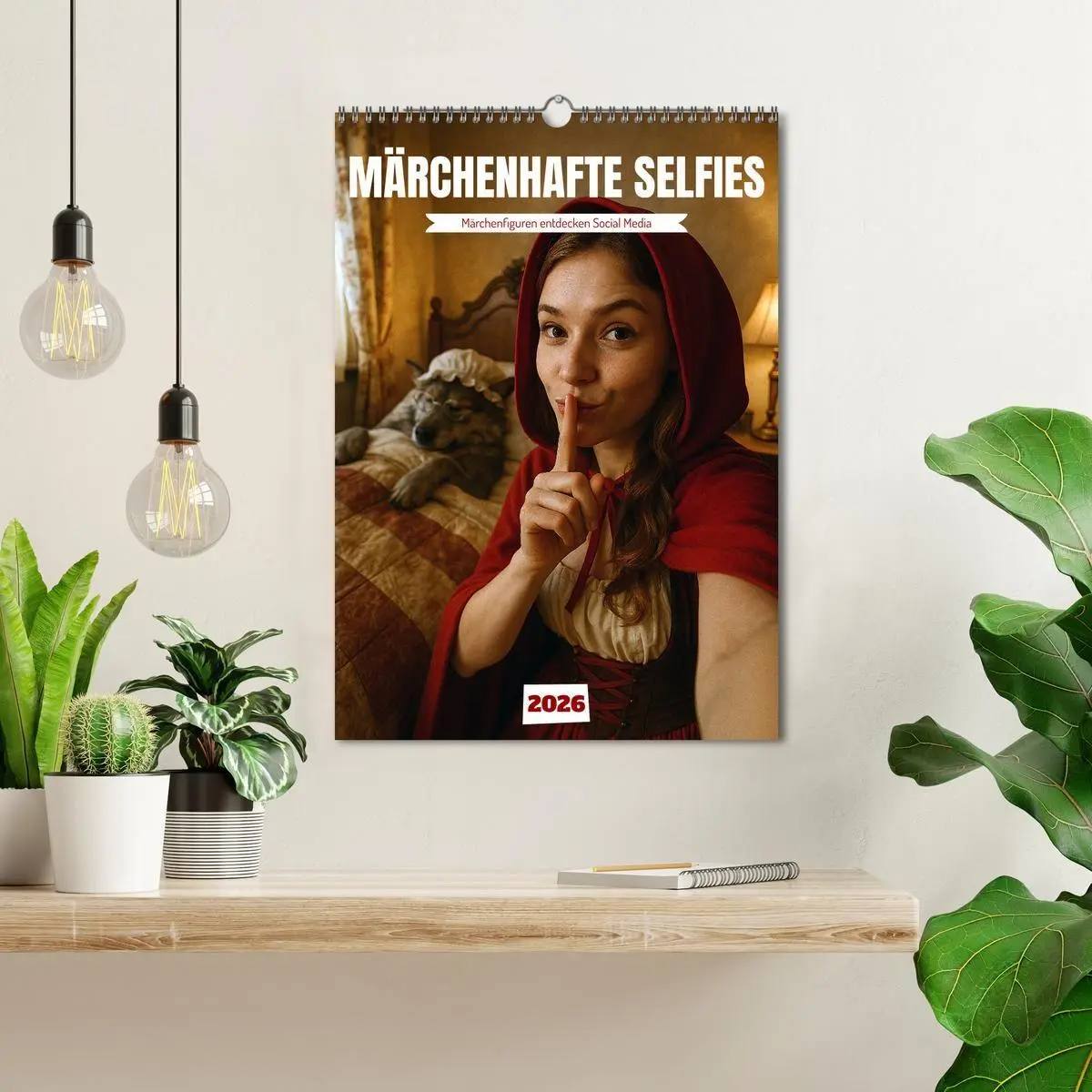 Bild: 9783516657043 | Märchenhafte Selfies (Wandkalender 2026 DIN A3 hoch), CALVENDO...