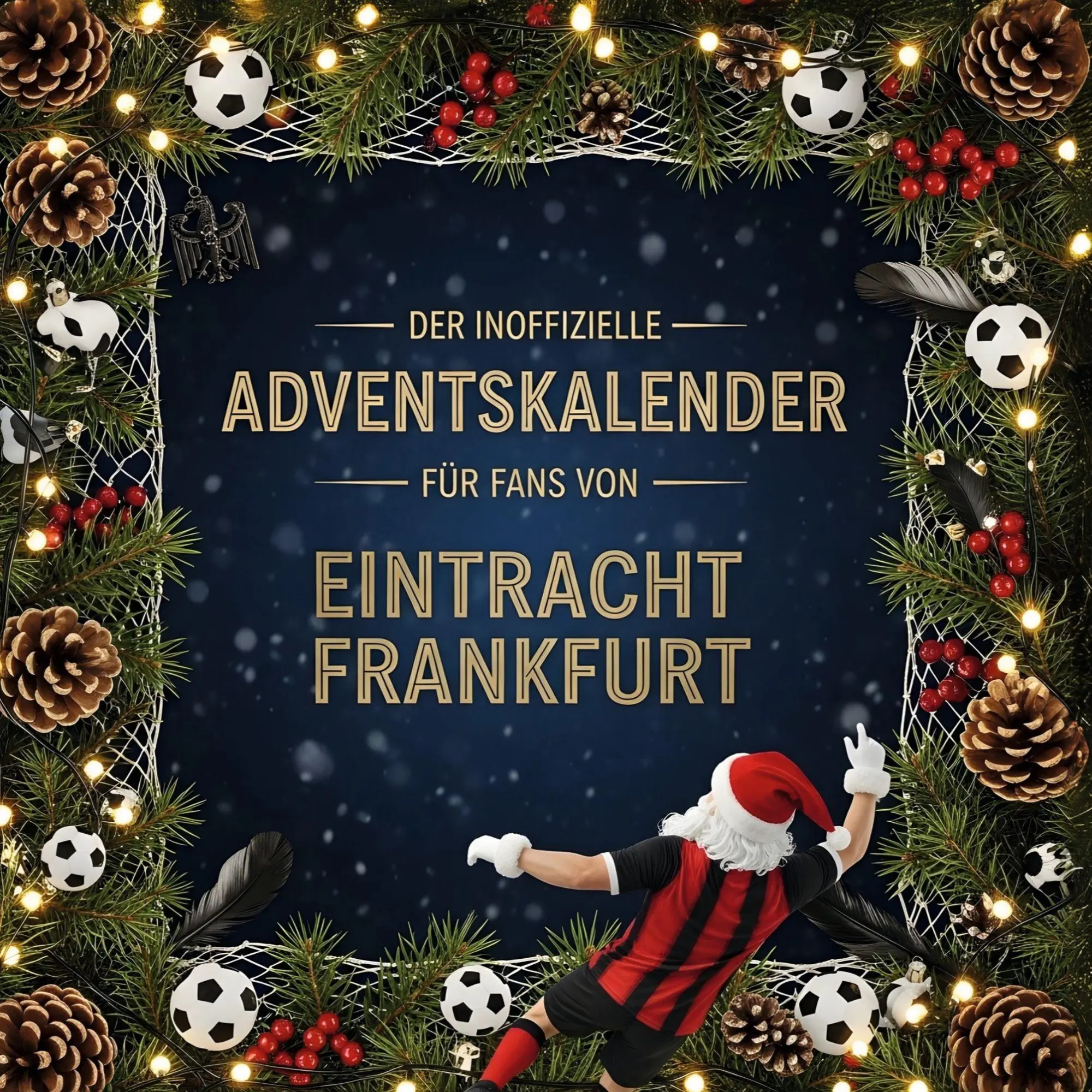 Cover: 9783695307043 | Der inoffizielle Adventskalender für Fans von Eintracht Frankfurt