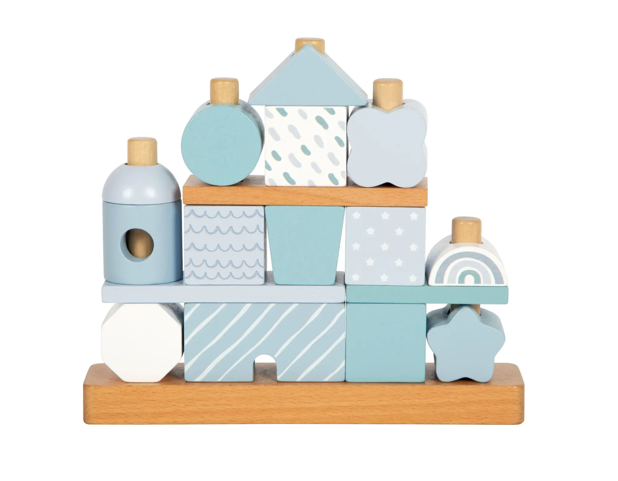 Bild: 4020972127143 | Stapelhaus blau | 12714 | Deutsch | 2025 | small foot GmbH &amp; Co. KG