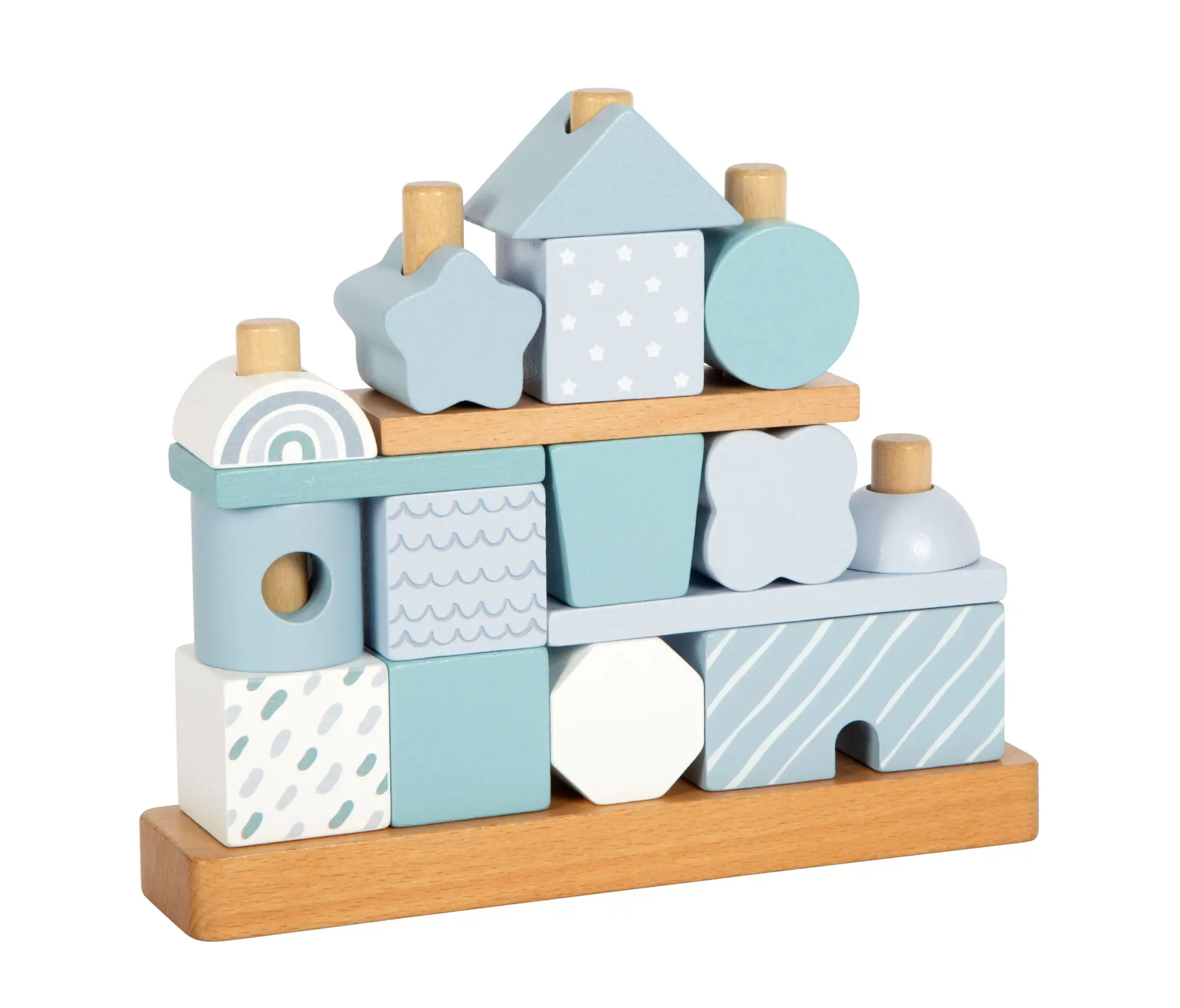 Bild: 4020972127143 | Stapelhaus blau | 12714 | Deutsch | 2025 | small foot GmbH &amp; Co. KG