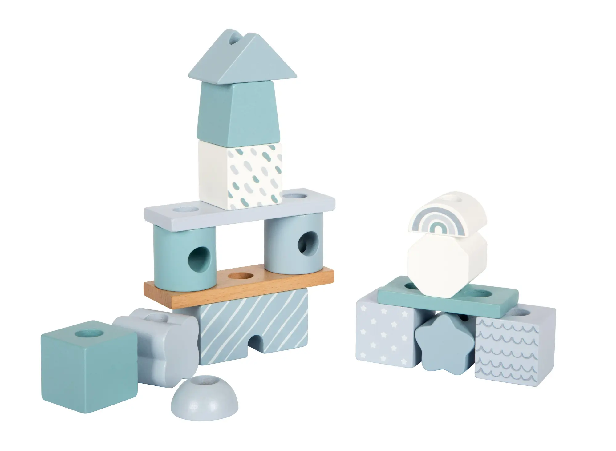 Bild: 4020972127143 | Stapelhaus blau | 12714 | Deutsch | 2025 | small foot GmbH &amp; Co. KG
