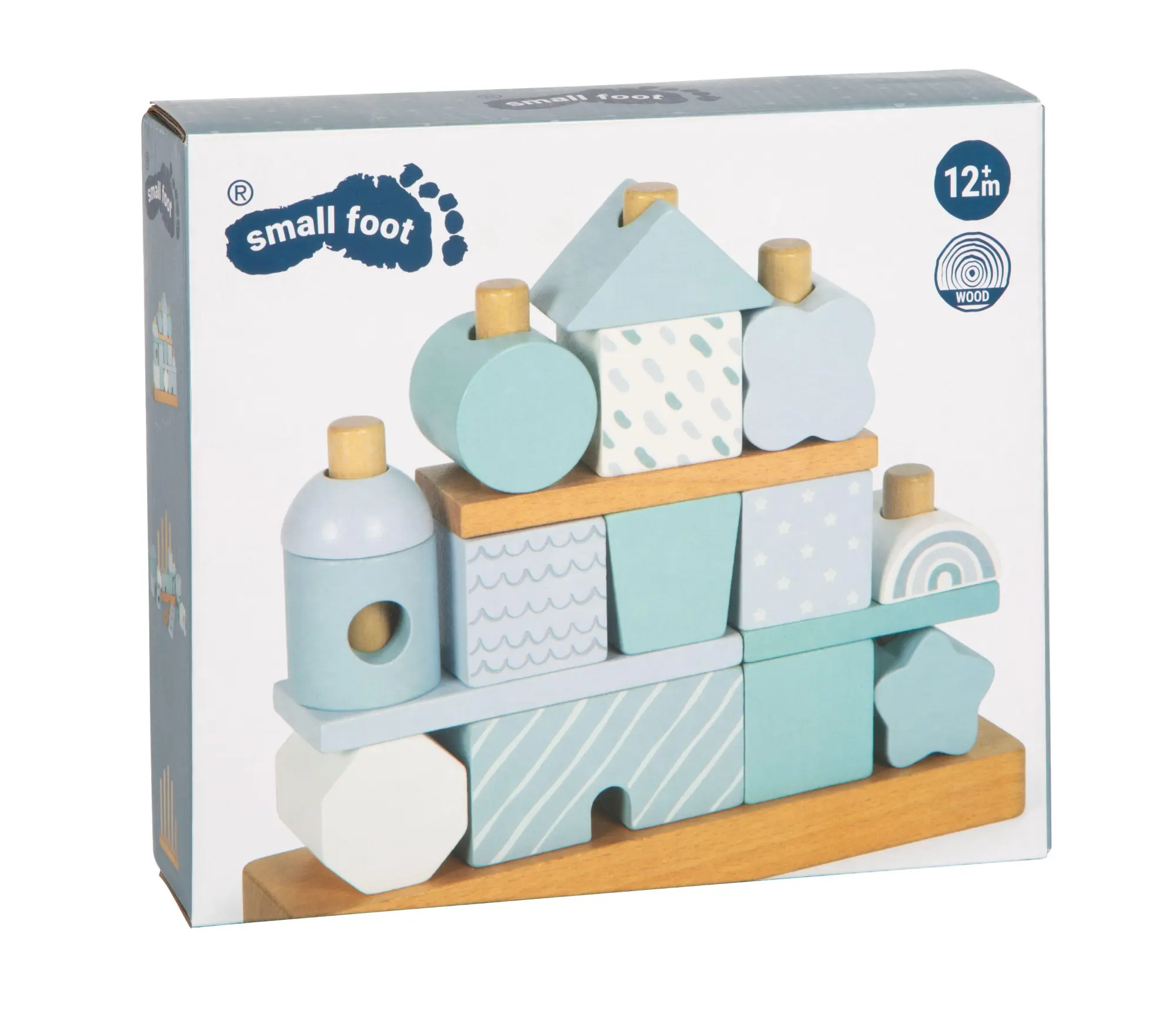 Bild: 4020972127143 | Stapelhaus blau | 12714 | Deutsch | 2025 | small foot GmbH &amp; Co. KG