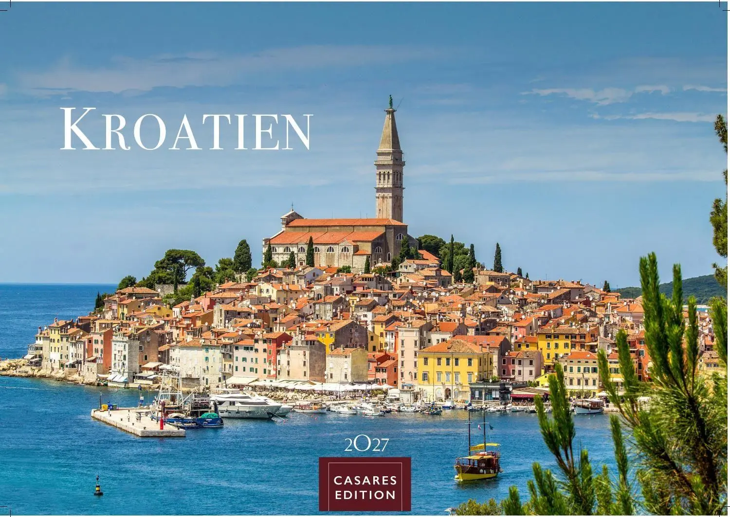 Cover: 9781835247143 | Kroatien Kalender 2027 - Wandkalender Fotokalender Südeuropa 24x35...