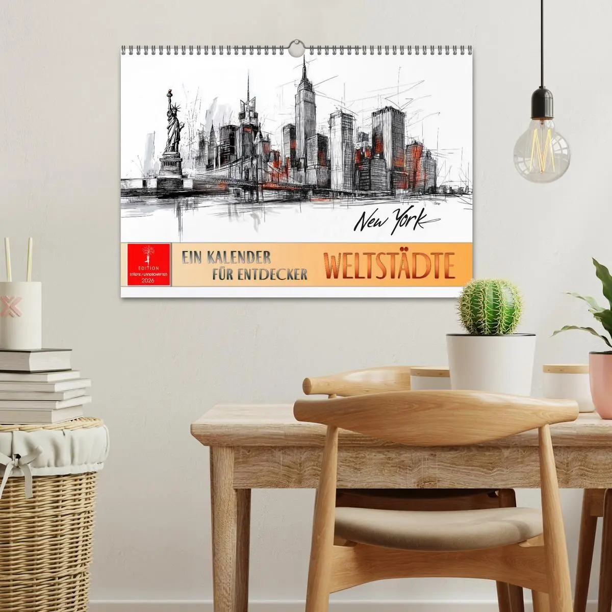 Bild: 9783457247143 | Weltstädte - ein Kalender für Entdecker (Wandkalender 2026 DIN A3...