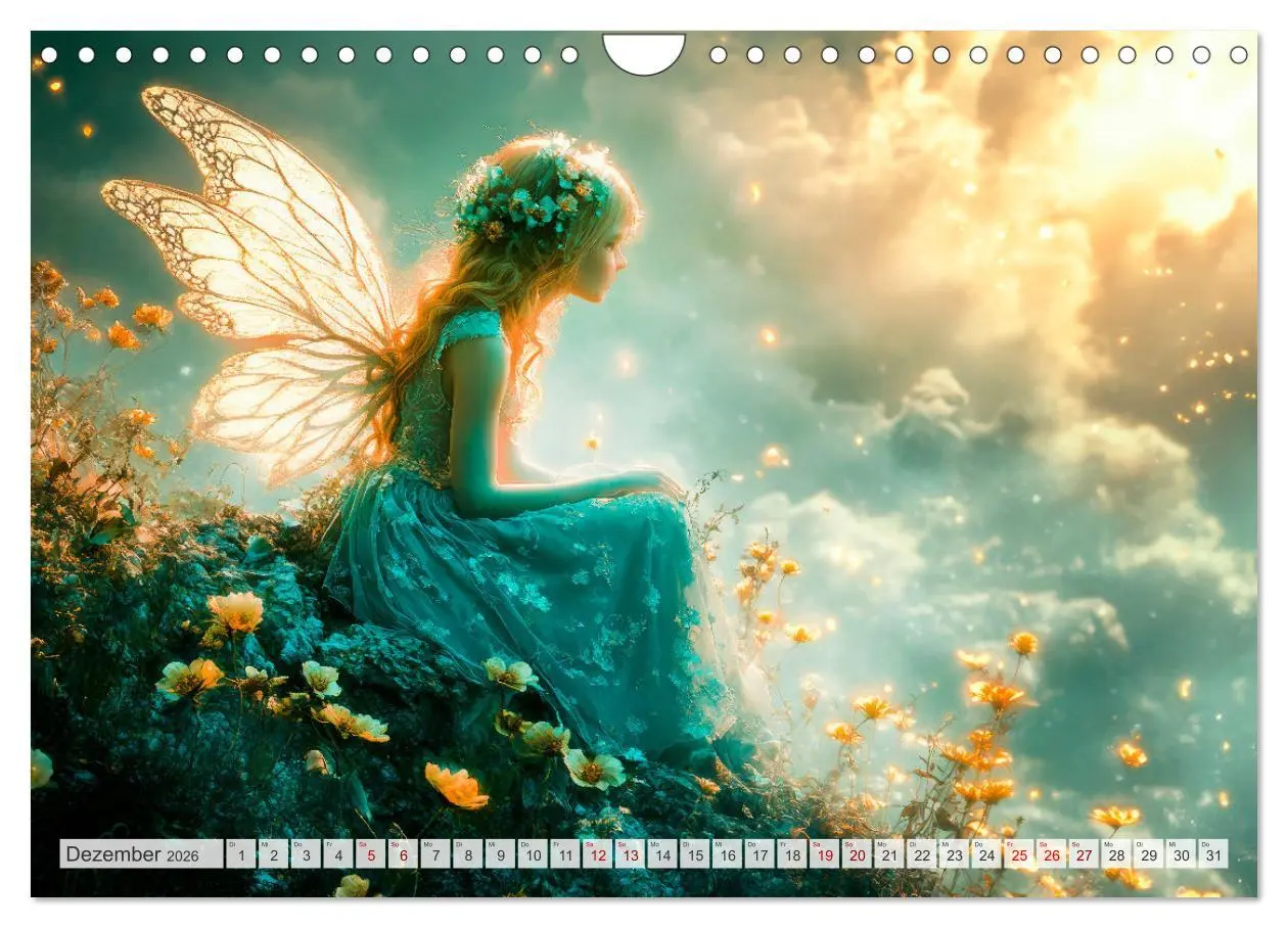 Bild: 9783457317143 | FABELWESEN Märchenhafte Träume (Wandkalender 2026 DIN A4 quer),...
