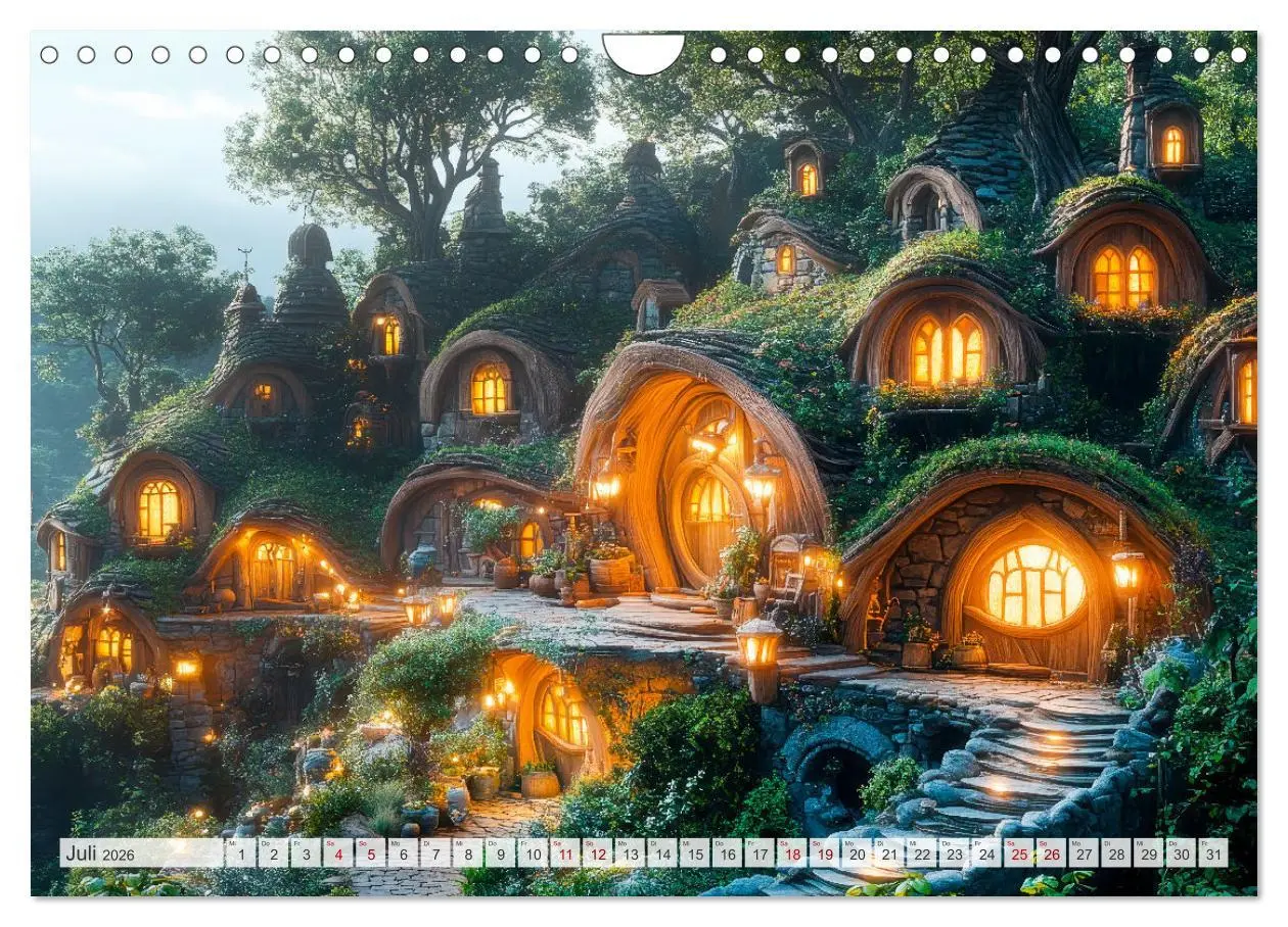 Bild: 9783457317143 | FABELWESEN Märchenhafte Träume (Wandkalender 2026 DIN A4 quer),...