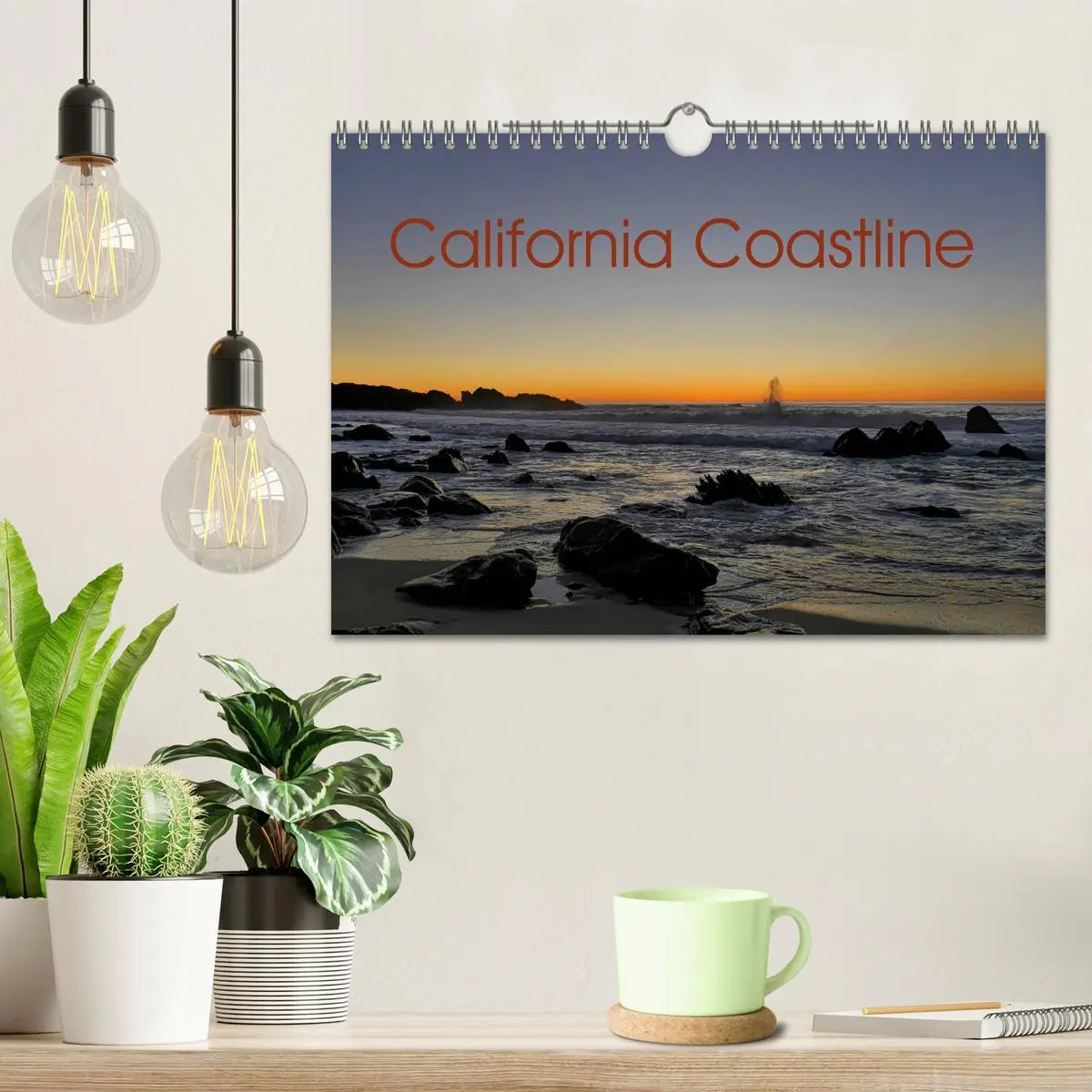 Bild: 9783516577143 | California Coasline (Wall Calendar 2026 DIN A4 landscape), CALVENDO...