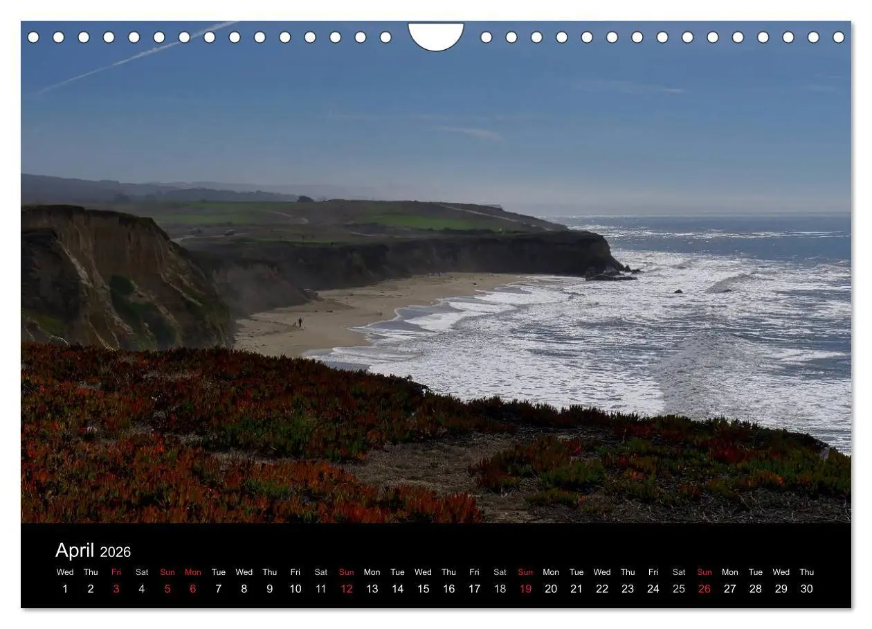 Bild: 9783516577143 | California Coasline (Wall Calendar 2026 DIN A4 landscape), CALVENDO...
