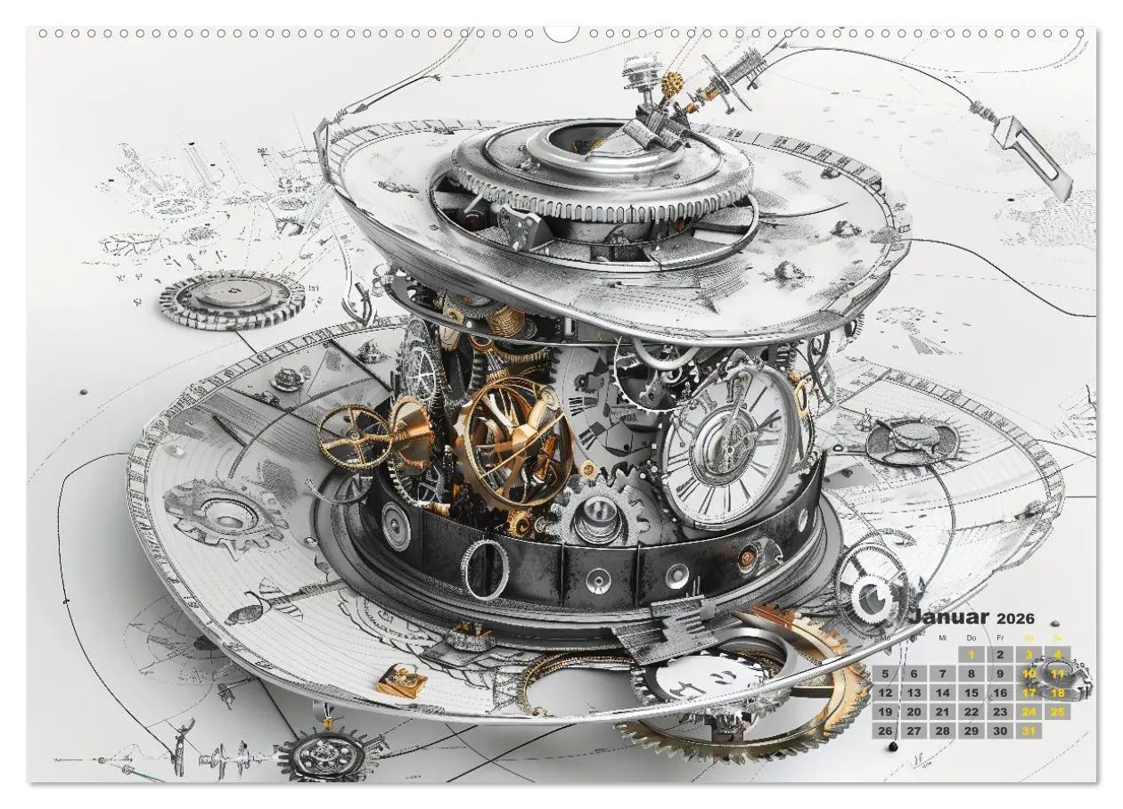 Bild: 9783516647143 | Der Uhrmacher des Unwahrscheinlichen (Wandkalender 2026 DIN A2...