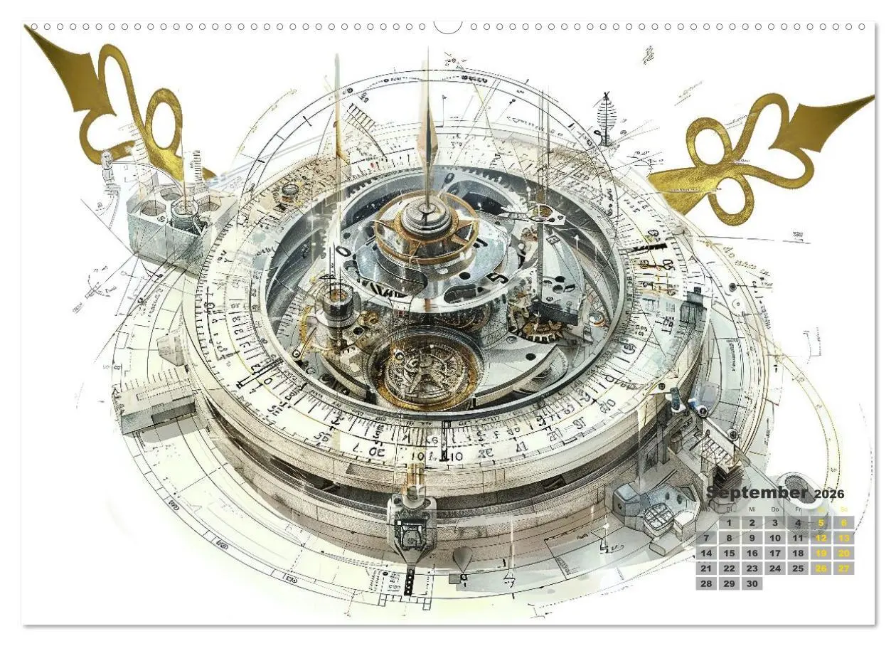 Bild: 9783516647143 | Der Uhrmacher des Unwahrscheinlichen (Wandkalender 2026 DIN A2...