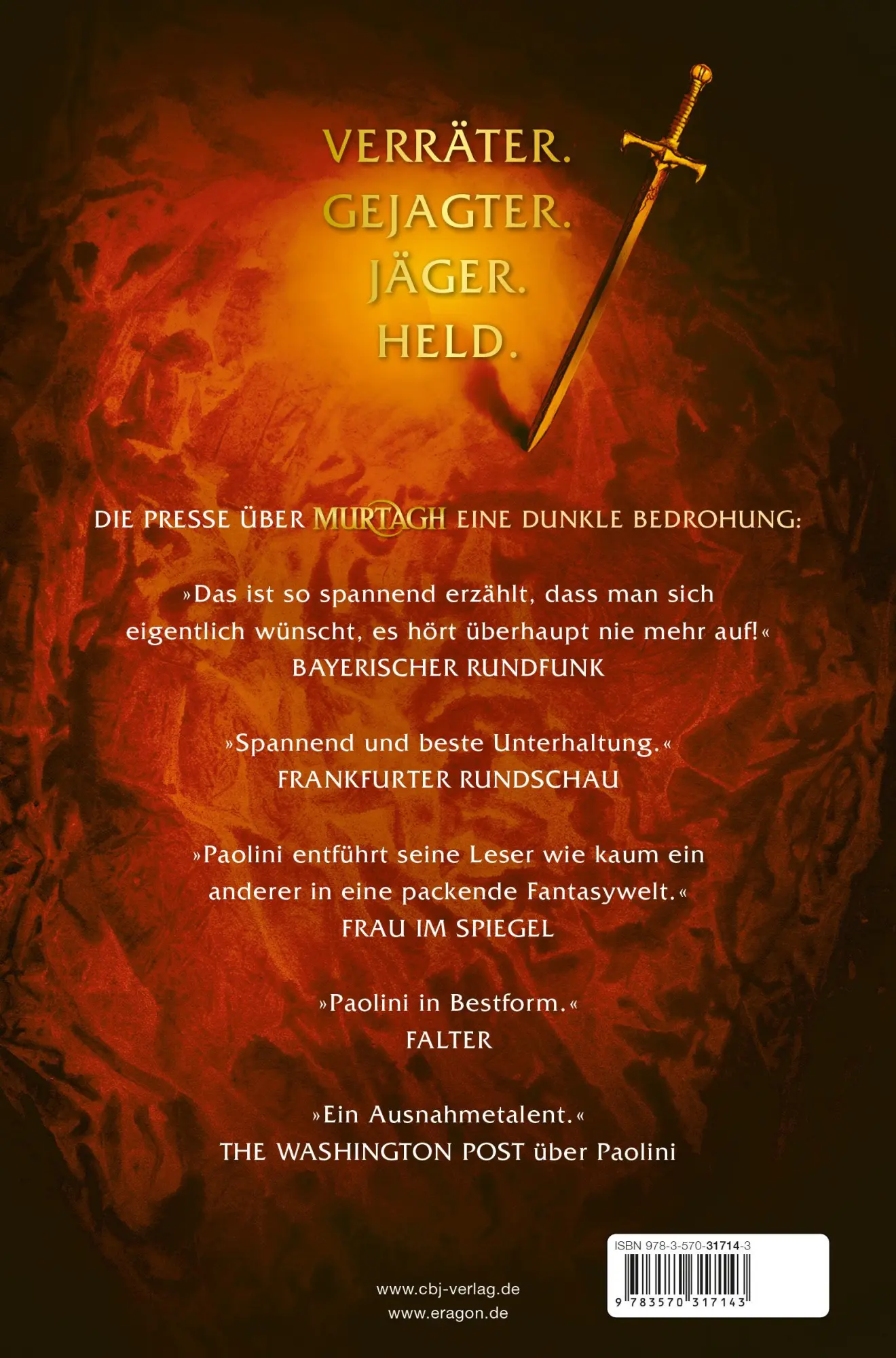 Bild: 9783570317143 | Murtagh - Eine dunkle Bedrohung | Christopher Paolini | Taschenbuch