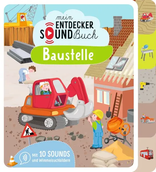 Cover: 9783741517143 | Mein Entdecker-Soundbuch - Baustelle | Nadine Püschel | Buch | 12 S.