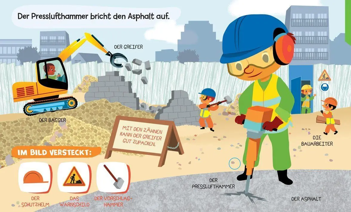 Bild: 9783741517143 | Mein Entdecker-Soundbuch - Baustelle | Ullmann Medien GmbH | Buch