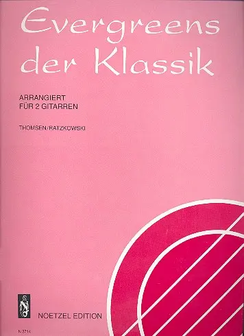Cover: 9790204537143 | Evergreens der Klassik für 2 Gitarren | EAN 9790204537143