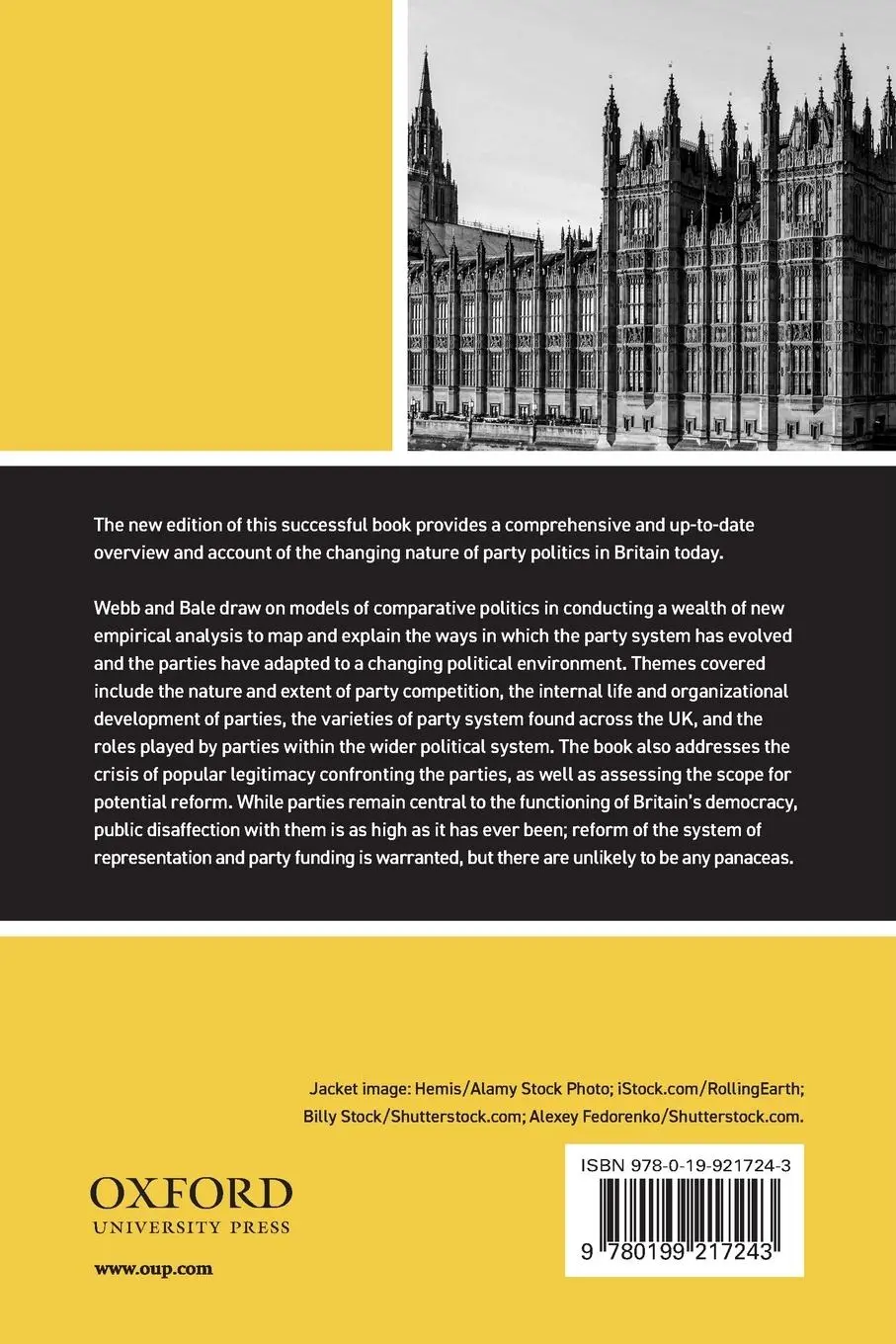 Rückseite: 9780199217243 | Modern British Party System | Paul Webb (u. a.) | Taschenbuch | 2021