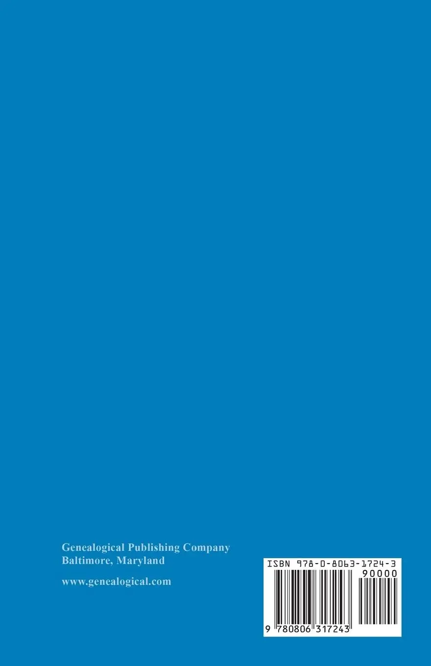 Rückseite: 9780806317243 | Schlegel's American Families of German Ancestry in the United...