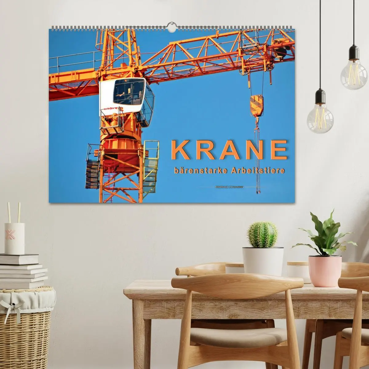 Bild: 9783457927243 | Krane - bärenstarke Arbeitstiere (Wandkalender 2026 DIN A2 quer),...