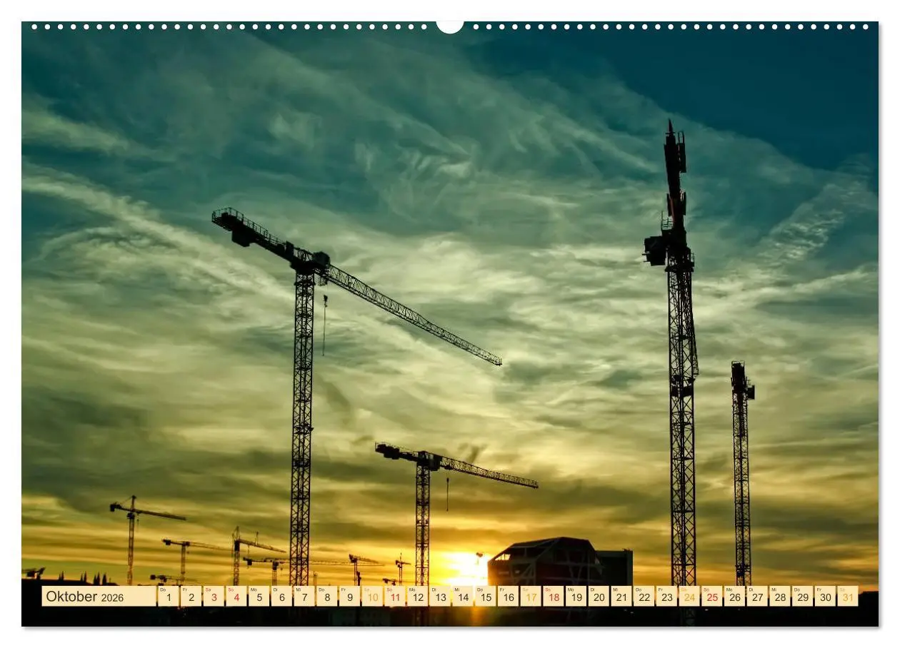 Bild: 9783457927243 | Krane - bärenstarke Arbeitstiere (Wandkalender 2026 DIN A2 quer),...