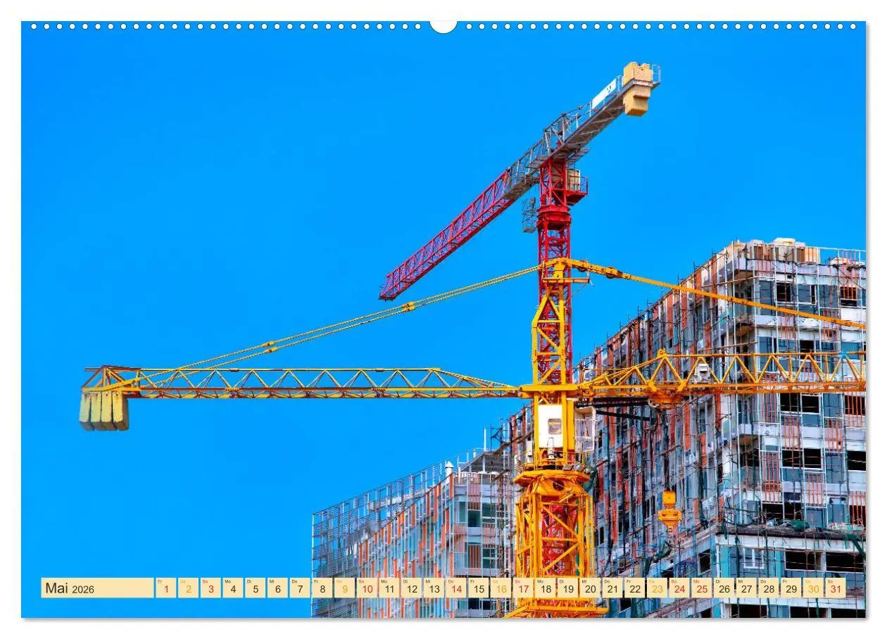 Bild: 9783457927243 | Krane - bärenstarke Arbeitstiere (Wandkalender 2026 DIN A2 quer),...