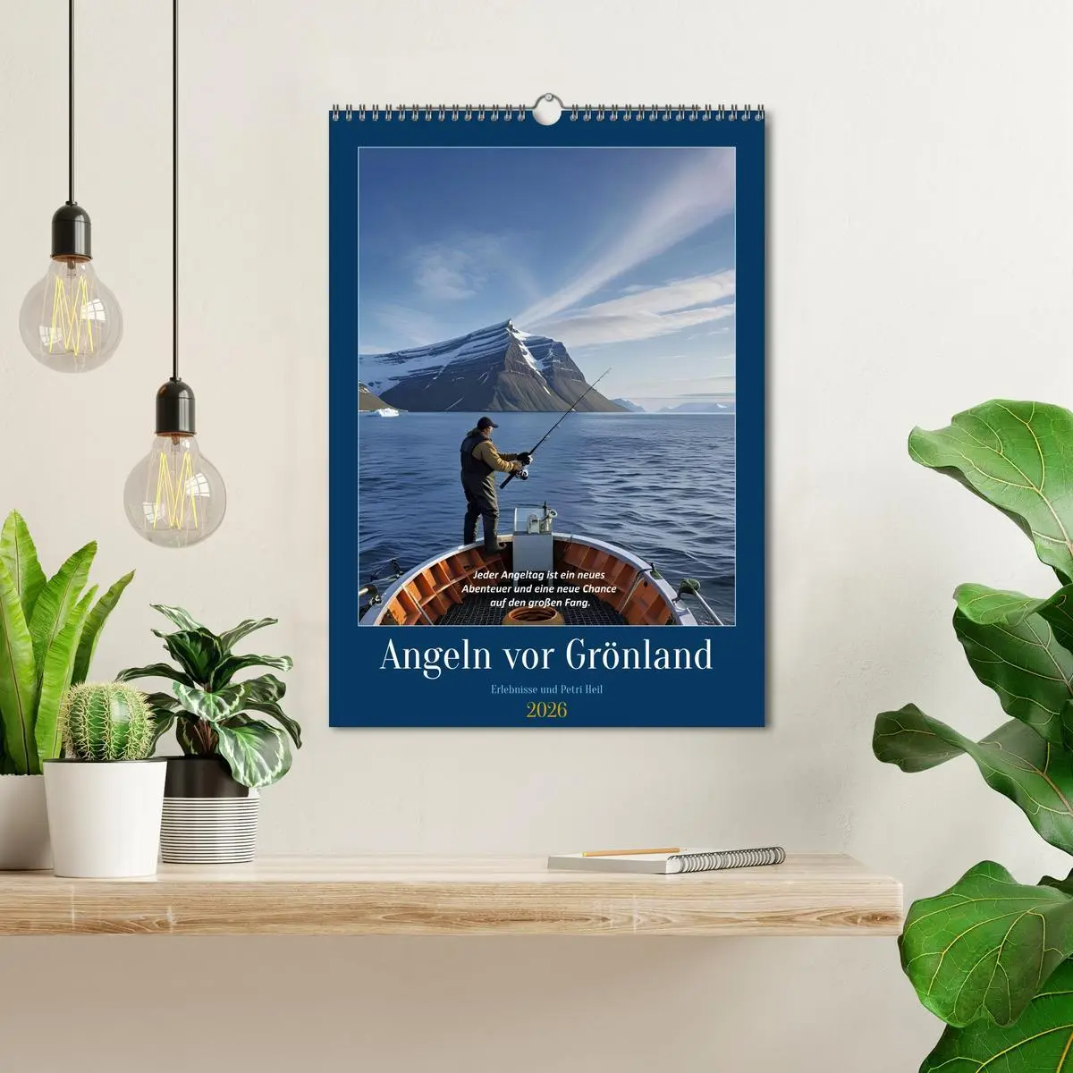 Bild: 9783516637243 | Angeln vor Grönland (Wandkalender 2026 DIN A3 hoch), CALVENDO...