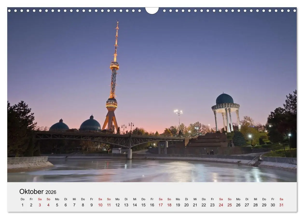 Bild: 9783516707243 | Usbekistan entlang der Seidenstraße (Wandkalender 2026 DIN A3...